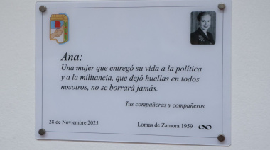 El peronismo lomense celebró la memoria viva de Ana Tranfo, faro del justicialismo local
