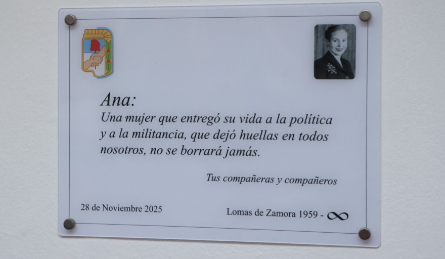 El peronismo lomense celebró la memoria viva de Ana Tranfo, faro del justicialismo local
