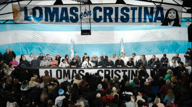 "Lomas con Cristina": el apoyo del peronismo lomense a CFK tras el polémico fallo de la Corte
