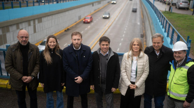 Otermín recibió a Kicillof y Magario para poner en valor obras clave para Lomas: reconstrucción del PBN de Temperley y más salud pública para el pueblo