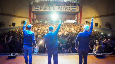 Taiana y Grabois lanzaron la campaña de Fuerza Patria en Lomas