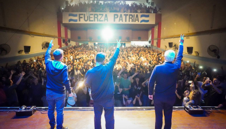Taiana y Grabois lanzaron la campaña de Fuerza Patria en Lomas