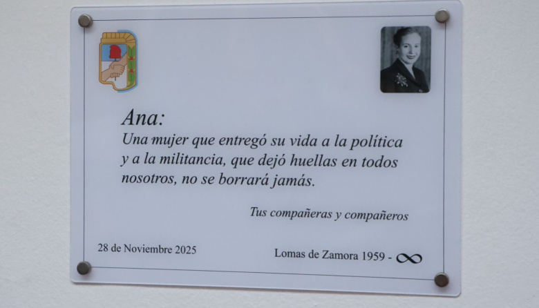 El peronismo lomense celebró la memoria viva de Ana Tranfo, faro del justicialismo local