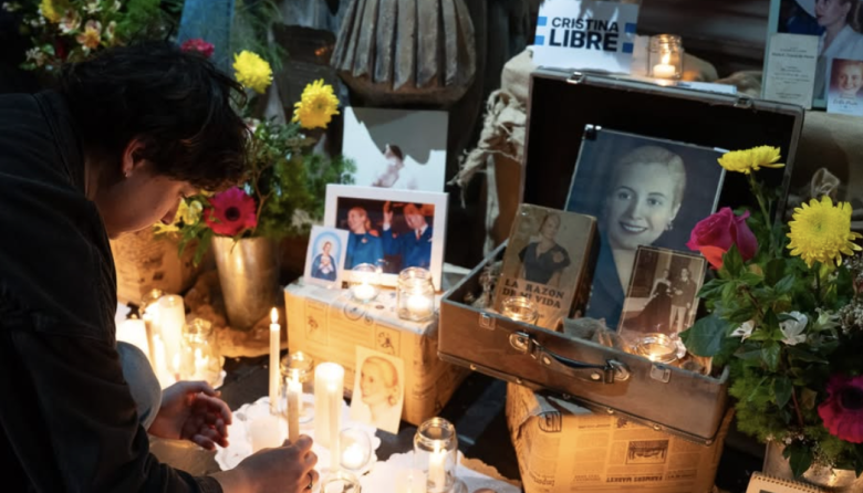 El PJ de Lomas homenajeó a Evita en un nuevo aniversario de su paso a la eternidad