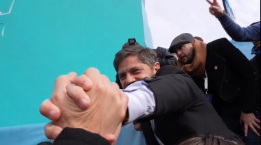 Massa compartió un spot junto a Cristina y Axel a una semana de las elecciones