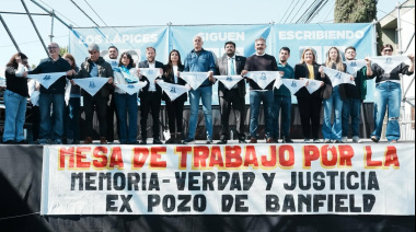 "Lomas tiene Memoria": Federico Otermín encabezó el acto por los 49 años de La Noche de Los Lápices