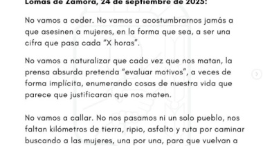 El PJ de Lomas repudió el triple femicidio y exigió no naturalizar la violencia machista