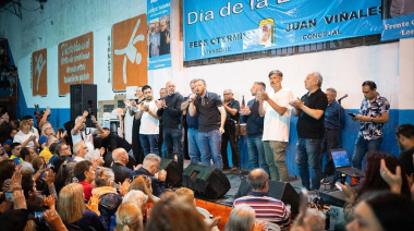 Otermín participó de un 17 de octubre bien peronista en Budge: lealtad, familia y organización