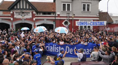 El peronismo lomense celebró el Día de la Lealtad y marchó en apoyo a Cristina