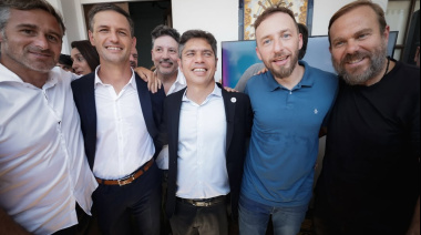 Federico Otermín y Axel Kicillof reivindicaron la memoria peronista en Lobos