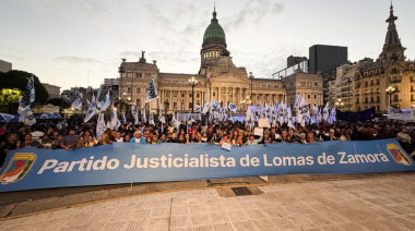 El PJ de Lomas se planta contra Milei y defendió la Ley de Glaciares