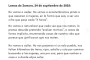 El PJ de Lomas repudió el triple femicidio y exigió no naturalizar la violencia machista