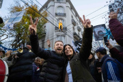 El peronismo de Lomas se movilizó en apoyo a Cristina: "Lo que hiciste en Lomas no se olvida en la vida"